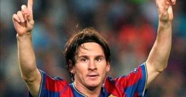 Messi abrió por el Barza