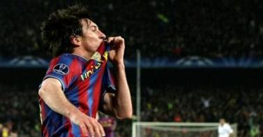 Ganó el Barza 4-1, los cuatro goles de Leo Messi